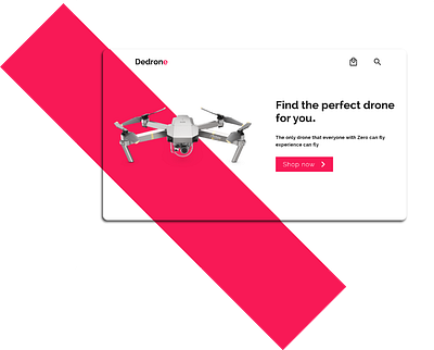 Drone Webdesign Concept art camera creative design drone minimal site typography ui ux web webdesign website