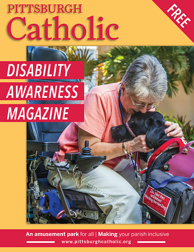 Disability Awareness magazine design indesign magazine non profit