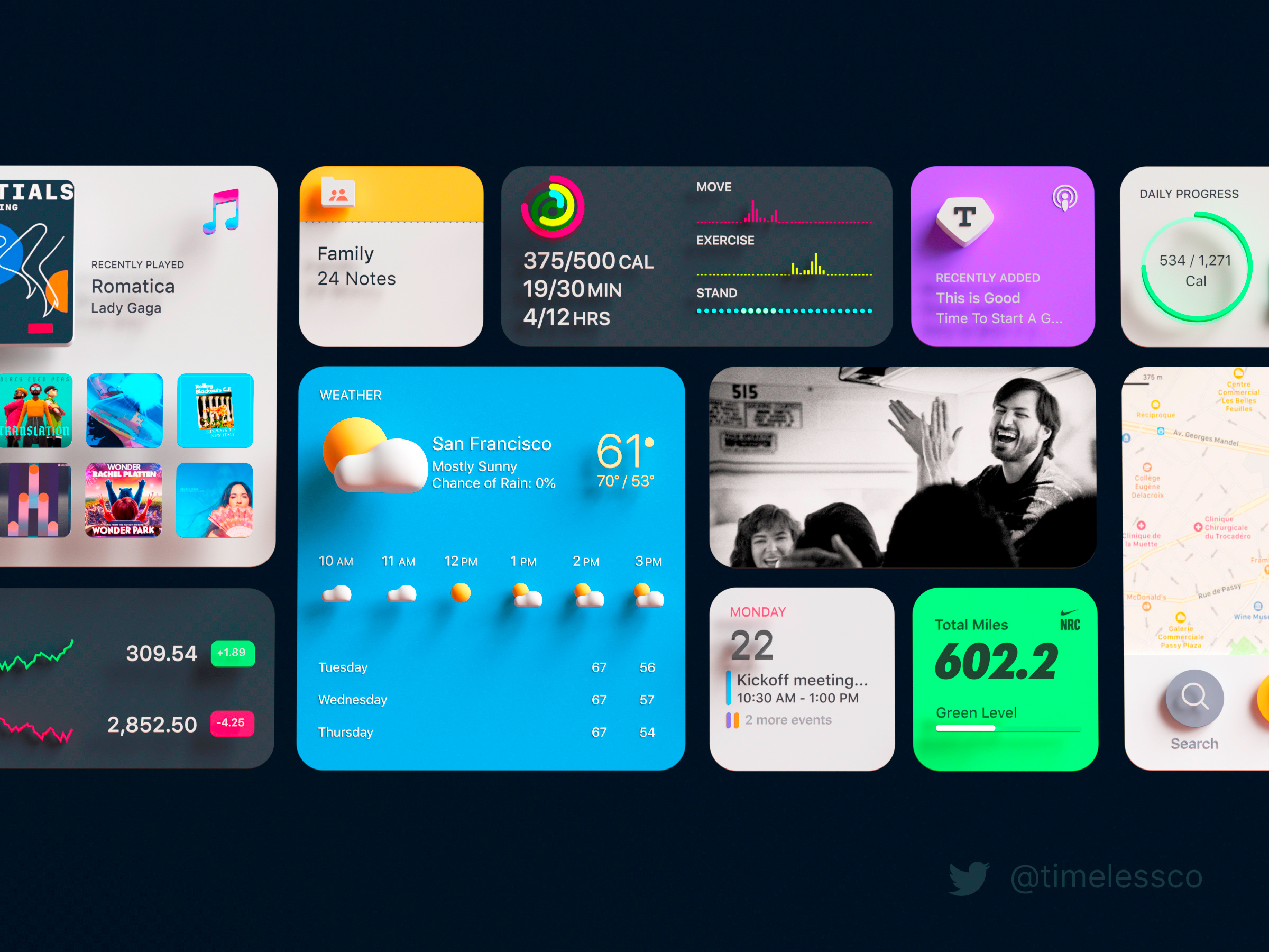 iOS 14 widgets