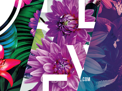 Floral Poster Designs botanical design download envato floral flower flowers flyer graphic design graphicriver modern poster psd spring summer template