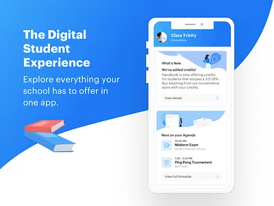 Digital Student Experience digital learning digital student experience digital student experience finance illustration learning mobileapp mobiledesign online learning online school school app