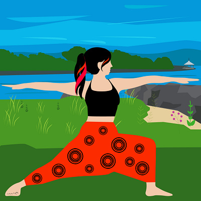 Warrior 2 Pose — Virabhadrasana II