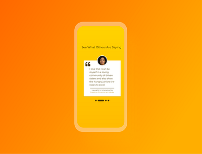 Daily UI 039 (Testimonials)