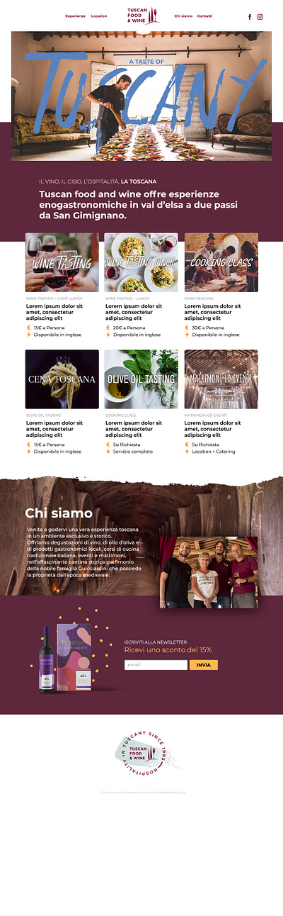Tuscan food and wine balloon chianti design farm illustration logo organic siena tuscany webdesign