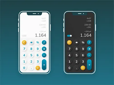 Daily UI 004 Calculator daily 100 challenge daily ui dailyui dailyui 004 design sketch ui