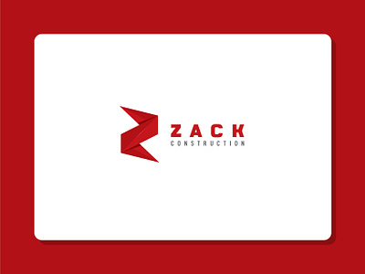 "zack construction" logo brand identity branding construction logo constructions creative design icon lettering logo logo 2020 minimal zack logo zlogo zmark