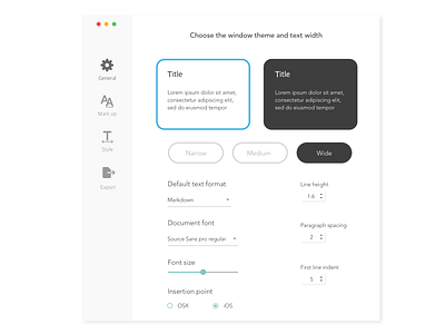 daily UI_007 Setting design