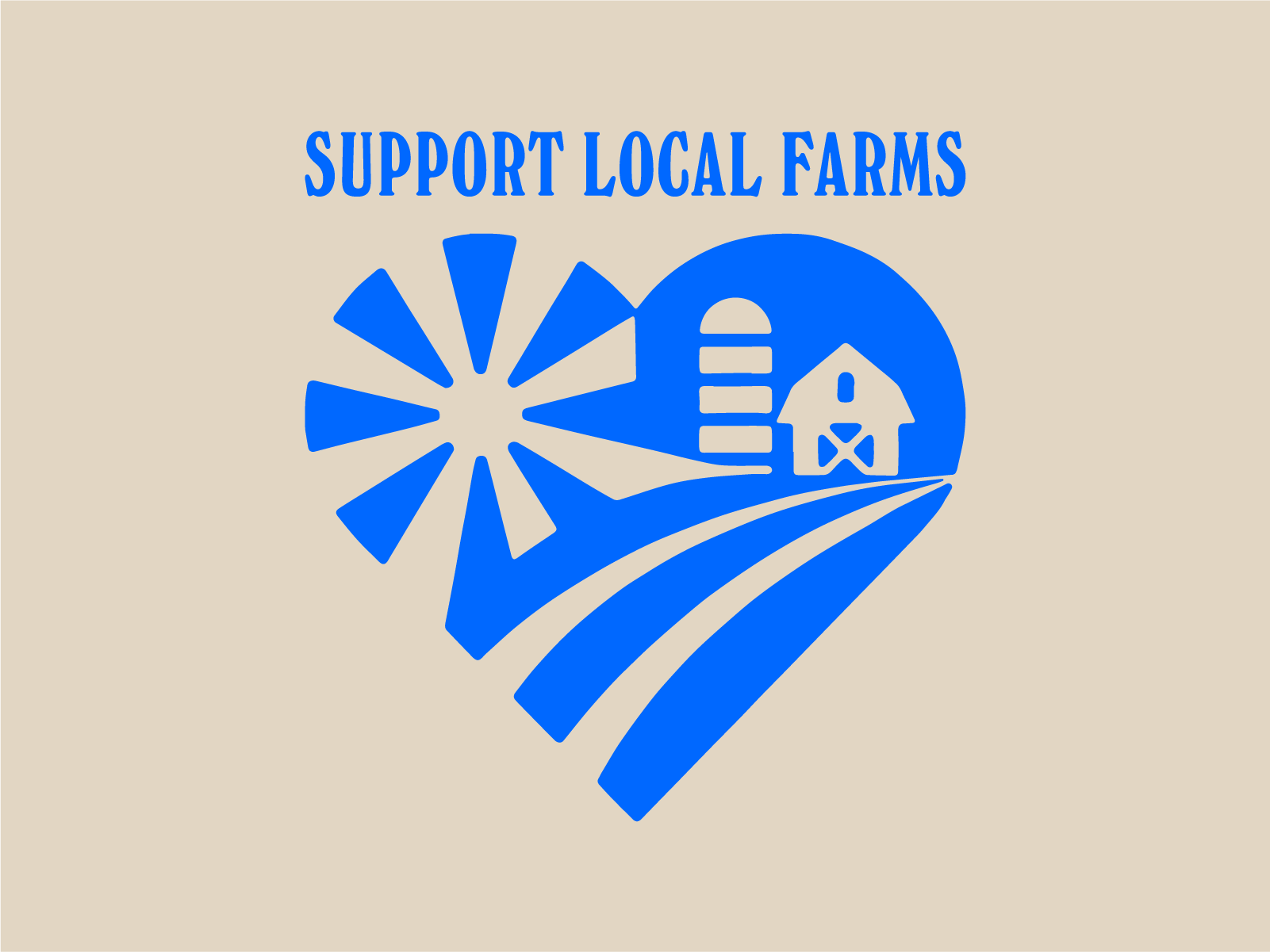 Support Local Farms By J.d. Reeves On Dribbble