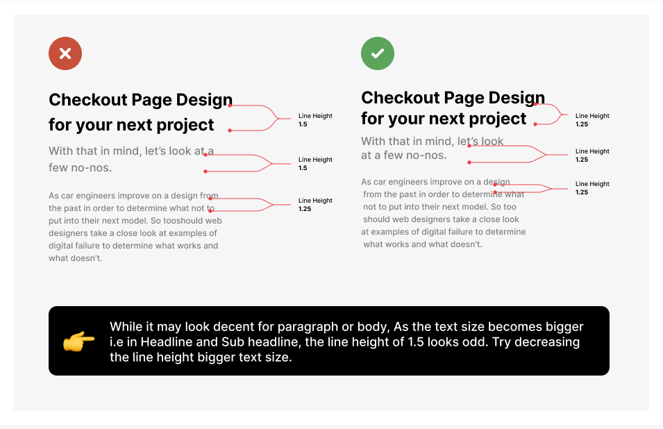 UI UX Tips 3 Quick Line Height Adjustment Tips by Himanshu Sharma on