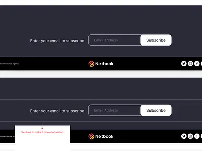 UI UX Tips #7: Magic of key lines footer design key lines usage in ui ui ui keylines ui ux footer ux
