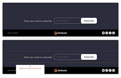 UI UX Tips #7: Magic of key lines footer design key lines usage in ui ui ui keylines ui ux footer ux