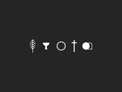 Holy Week illustration merch