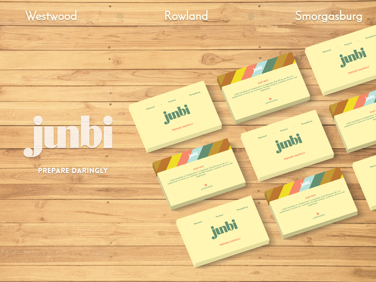 Example of Junbi Business Cards