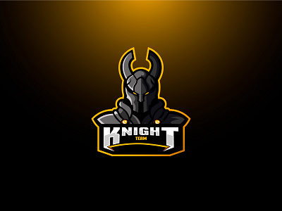 Knight esport design esport esportlogo esports esports logo gamer knight mascot mascot design mascot logo mascotlogo metal team