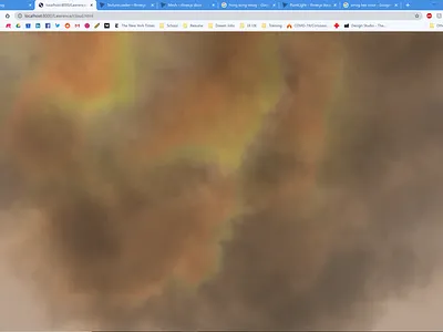 Gas Cloud three.js
