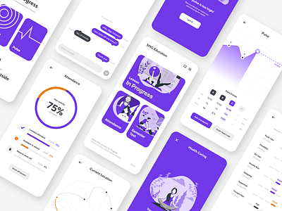 Educational Project — SMG Education app design illustration mobile phone ui ux