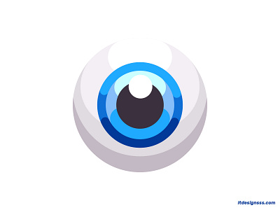 Eyeball(s) 2d daily design daily illustration eye eyeball flat flat art flat design flat designs geometric geometric shapes icon illustration illustrations ltdesignsss mark simple simple shapes vector vector art