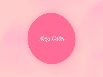 Keep calm