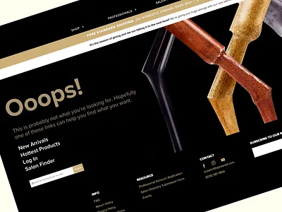Aprés's Nails: Error Page Case Study content design error page microcopy ux ux writing