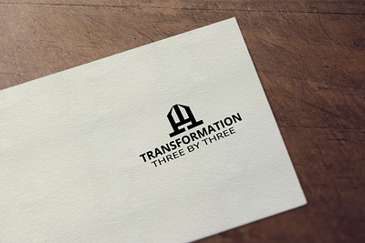 Logo design for Tranfermation three by three business identity design icon logo logo design for spotslot logodesign minimal travel logo design