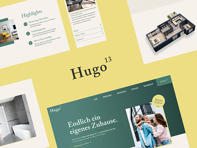 Hugo 13 Website typography ui ux webdesign webflow