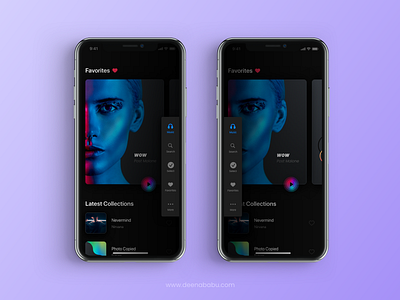 New smart way for Mobile navigation system 📲 android designsystem futuristic gesture interaction ios mobile navigation product design recognition rethink tabbar ui uiux ux