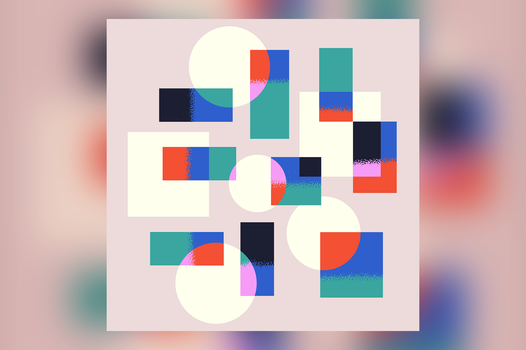 Constructivist series #1 abstract abstraction art constructivism constructivist art digital illustration gemoetric geometric illustration pattern shapes texture