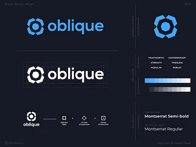 Modular Furniture | Brand Identity brand identity brand identity design branding creative logo furniture grid logo logo design modular polygon technology