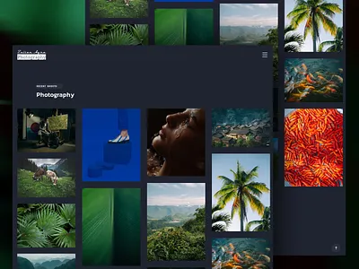 Portfolio page design css design landing page design personal template portfolio portfolio page template ui web webdesign website