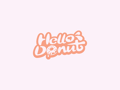 donut logo bakery logo dessert logo donut logo graphic design logo logo design pastry logo typography typography logo