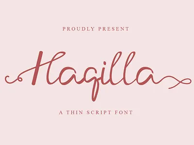 HAQILLA FONT
