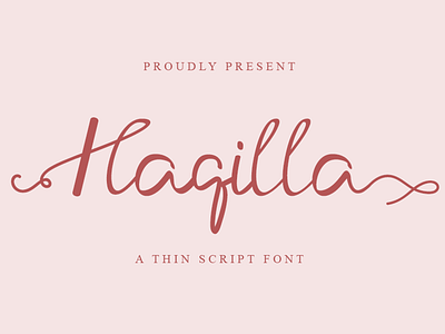 HAQILLA FONT