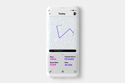 Fitness app mockup UI Design adobe xd branding design illustration interaction design mockup ui ux design ui design uiux ux uxdesign