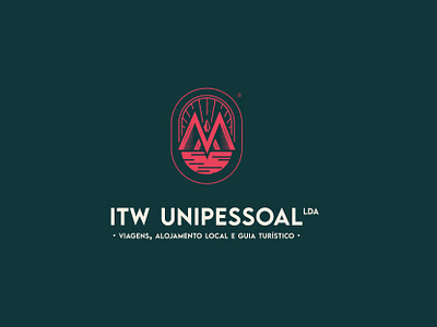 ITW | logotype aveiro badge badge design badge logo badgedesign badges compass compasses elvas freelancer graphic designer into the wild itw mountain mountain logo sun sunset travel travel agency travel logo