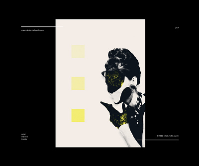 no. 257 leftovers cube design digital geometry human illustration minimal photoshop portrait poster poster a day posterdesign postereveryday