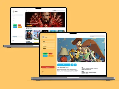 Netflix product (and branding) redesign branding design interface design logo logo design netflix product product design rebrand ui ux