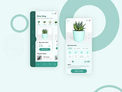 Plants Mobile Application green plants plants mobile application