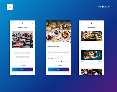 Food app design app app design application food food app mobile app ui ui ux ui design website