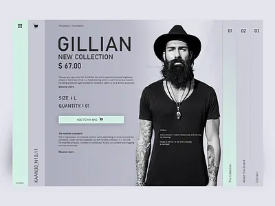 Concept E-Commerce Webpage design ui ux web website