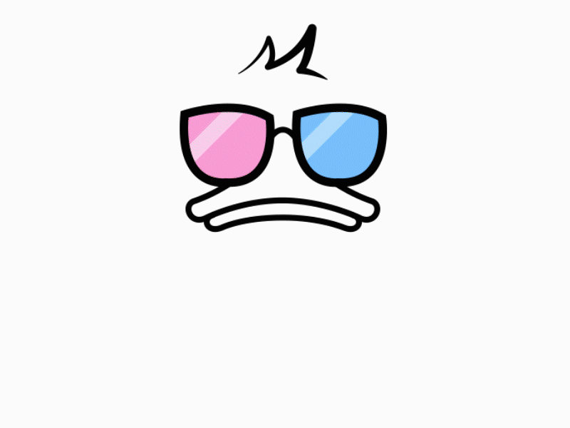 Puking rainbows after affects after effect animate animation bow design illustration motion puke rain rainbow rainbows vector