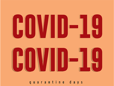 typography on most spoken word in last few months ! branding covid 19 covid19 identity lockdown logo design poster poster a day poster art poster design posters quarantine life quarantinelife t shirt t shirt design who