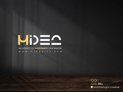 MIDEA LOGO branding design idea illustraion logo midea