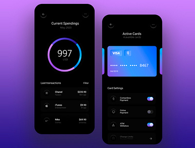 App for the bank app banking design ui