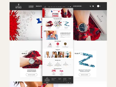 Web design #4 : Gabriel Rivaz creative design flat design ui ux web web design website website builder website concept