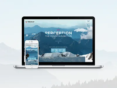 4634 by Tag Heuer design graphic mobile responsive responsive design ui uidesign ux web