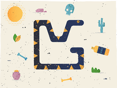 Snake 2d animation design flat design illustration illustrator snake sun vector