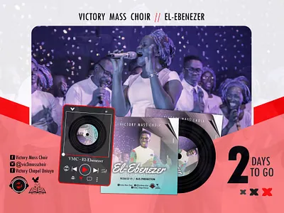 El Ebenezer Cover Art Design branding design flat illustration minimal typography vector