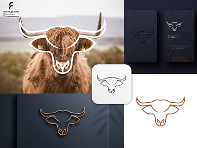 Gembull Logo animals awesome branding bull circle clean corporate branding design golden ratio grid illustration inspirations logo logodesign minimal modern simple vector