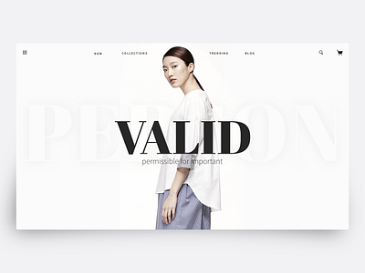 Concept E-Commerce VALID design ui ux web website