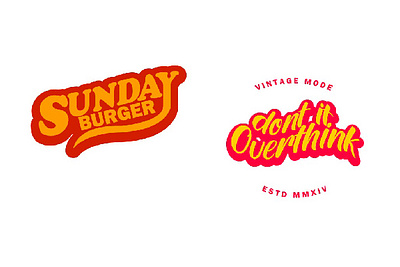 Typography Logo Restaurant logo logo concept logo design logotype typography